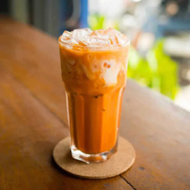 56. Thai Ice Tea With Condensed Milk