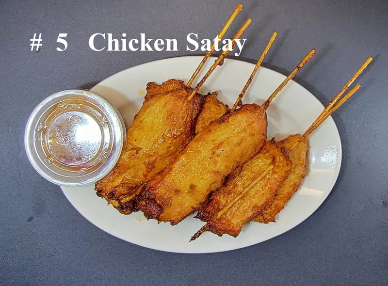 5. Chicken Satay