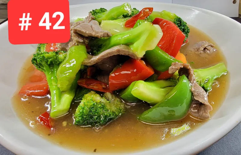 42. Beef & Broccoli