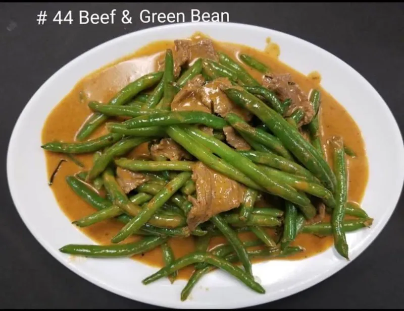 44. Beef & Green Bean