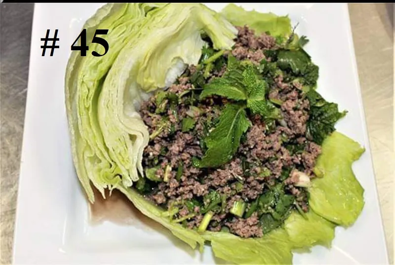 45. Steak Lettuce Wrap