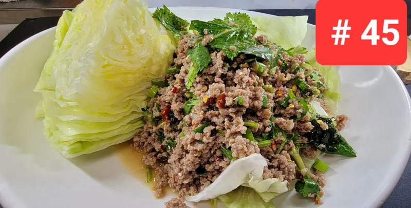 46. Chicken Lettuce Wrap