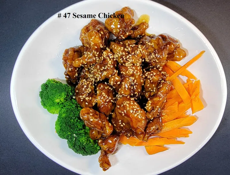 47. Sesame Chicken