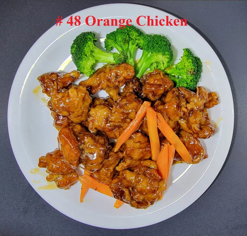 48. Orange Chicken