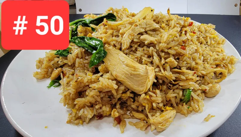 50. Basil Fried Rice