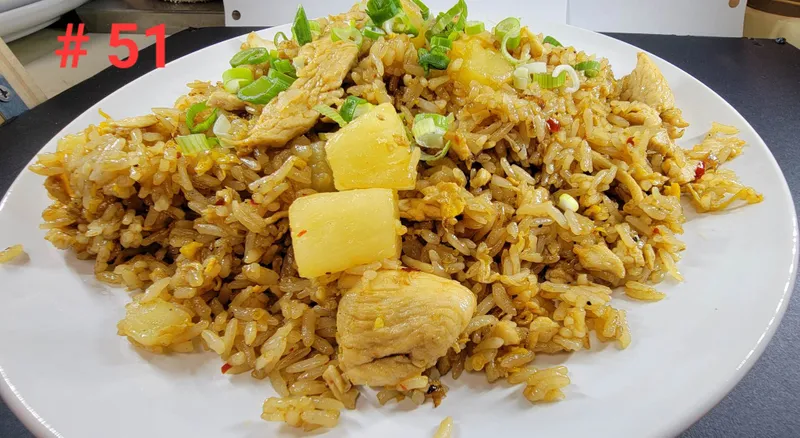 51. Pineapple Fried Rice