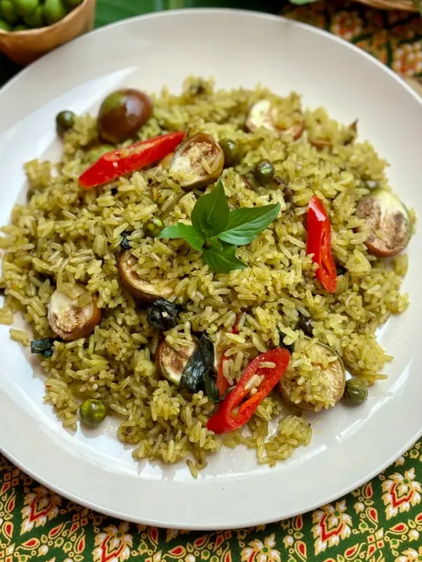 066. Green Curry Fried Rice