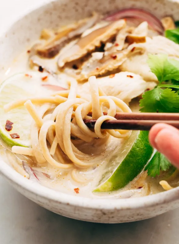 096. Tom Kha with Noodles