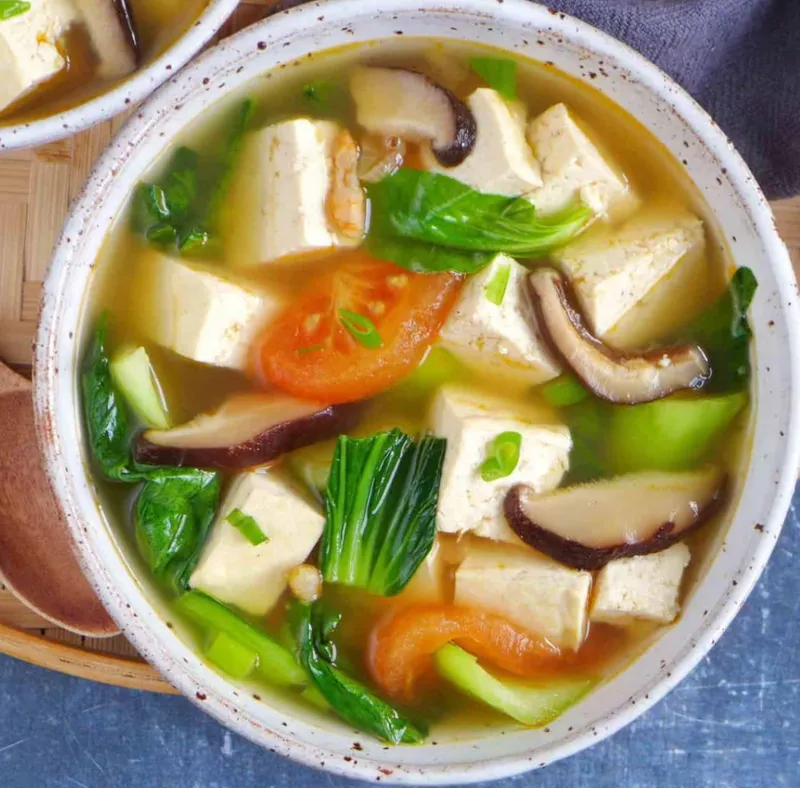 056. Veggie Tofu Soup
