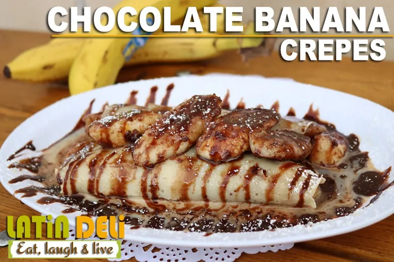 Banana Chocolate Crepes