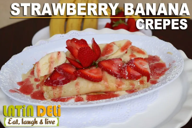 Strawberry Banana Crepes