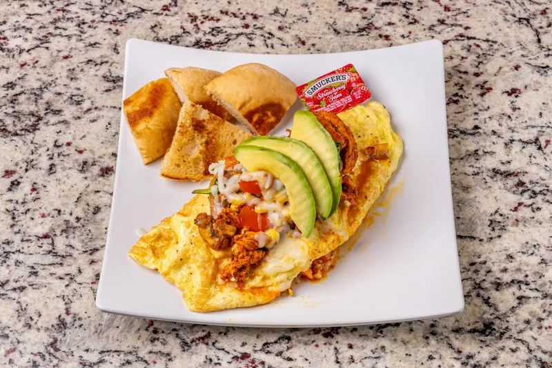 Chicken Marinated Omelette