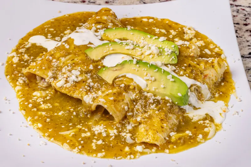 Latin Chicken Enchiladas