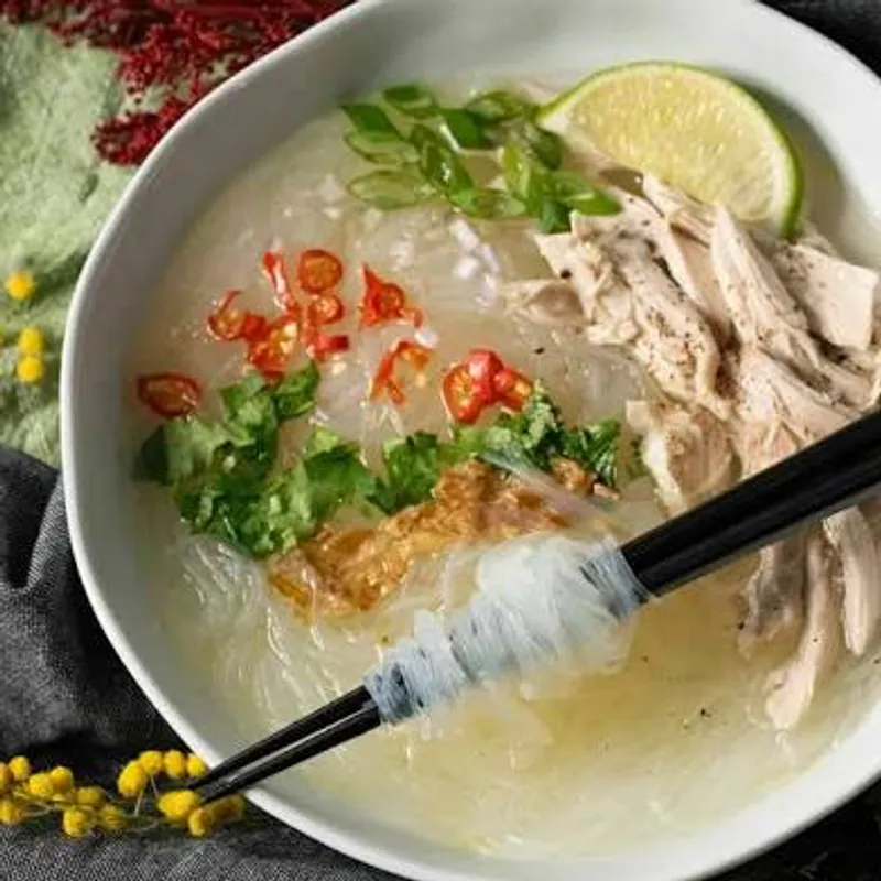 P07.Chicken Noodle Soup (with Glass Noodle)