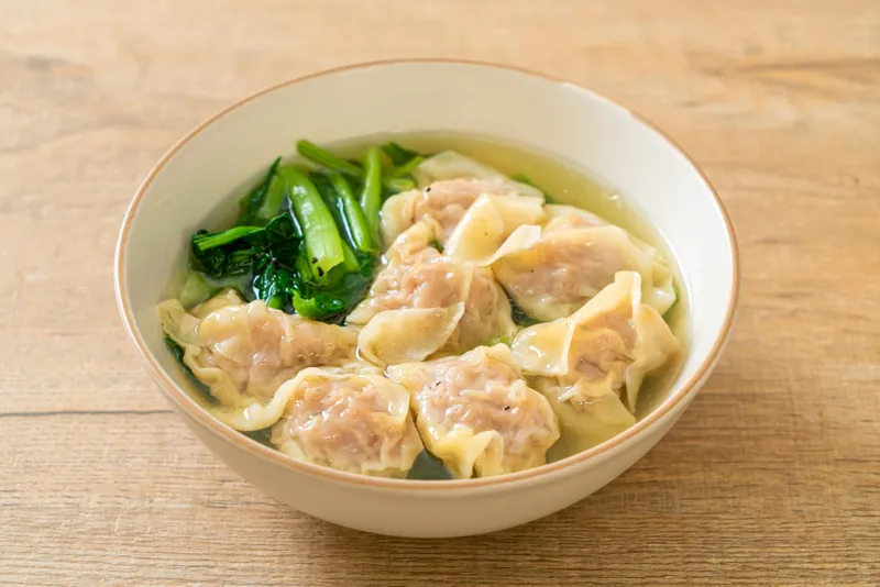 30. Wonton Noodle Soup Chicken