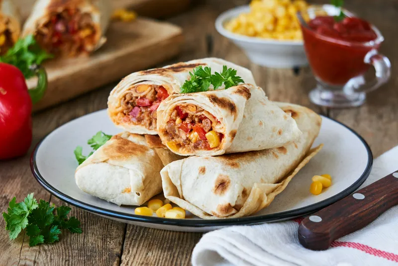 Bean And Cheese Burrito