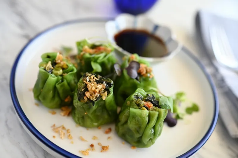 Steamed Veggie Dumpling (5)