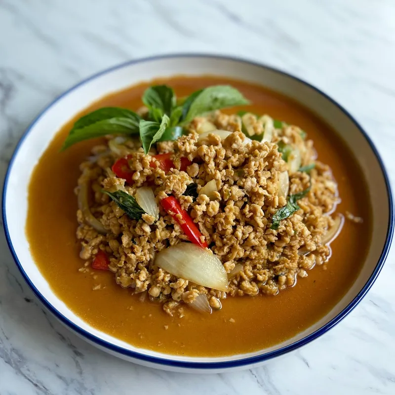 Thai Style Chicken Basil