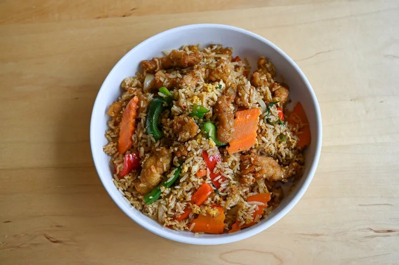 Golden Chicken Fried Rice