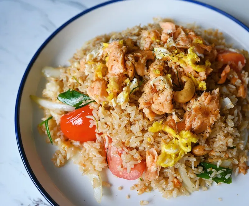 Salmon Fried Rice