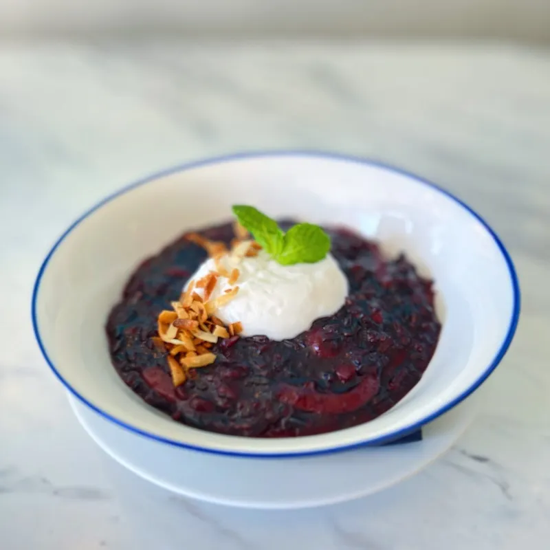Purple Rice Pudding