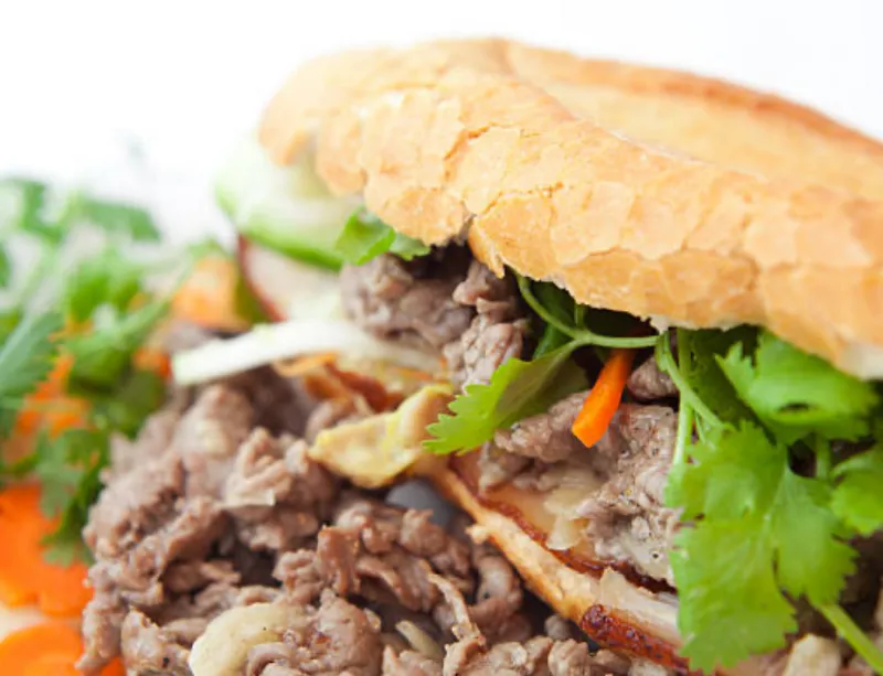 B2. GRILLED BEEF BANH MI