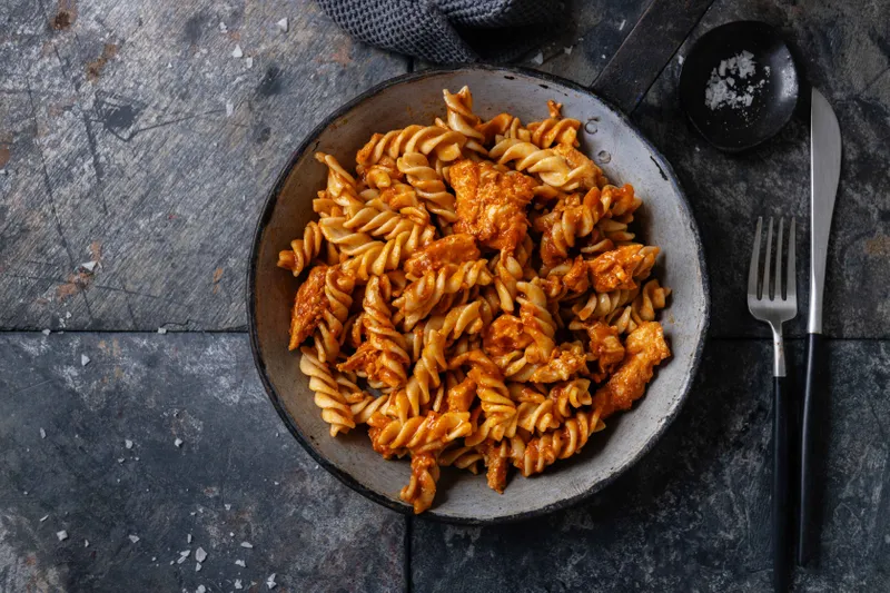 Pasta Verde With Grilled Chicken