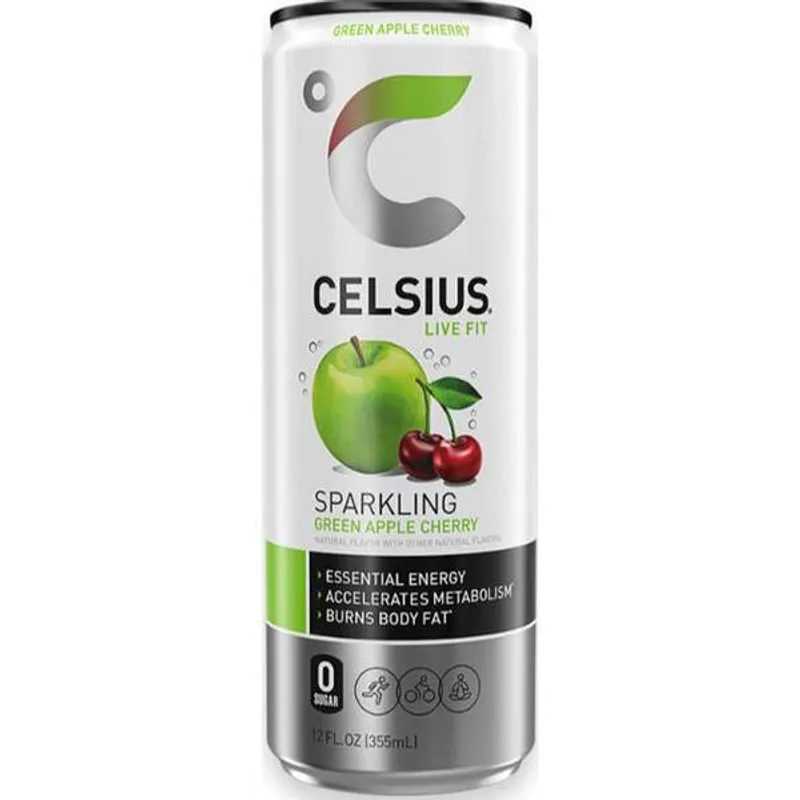 CELSIUS - Sparkling Green Apple Cherry