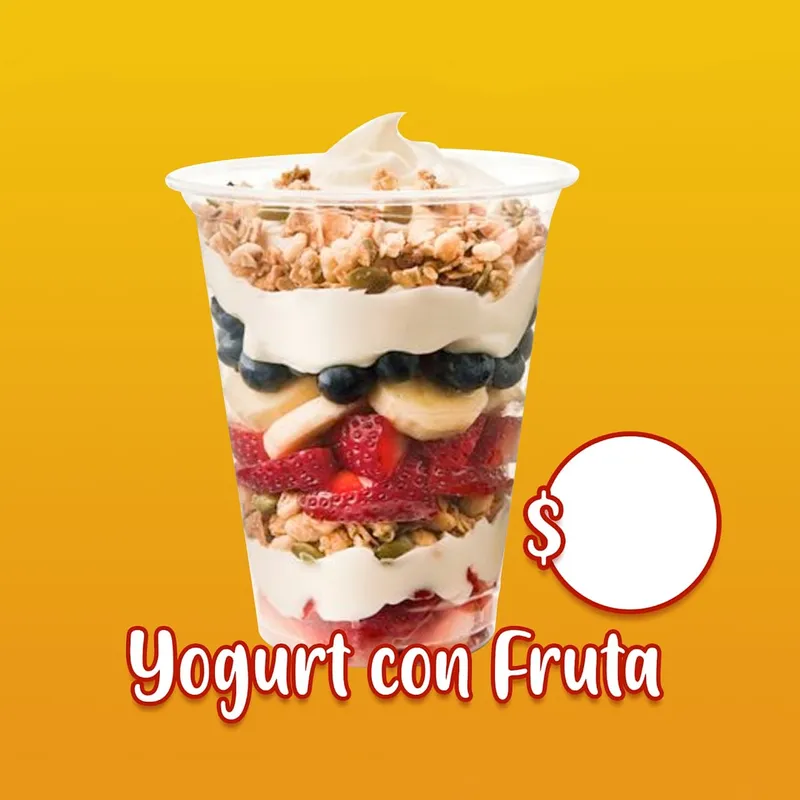 Yogurt con Fruta / Yogurt with Fruit