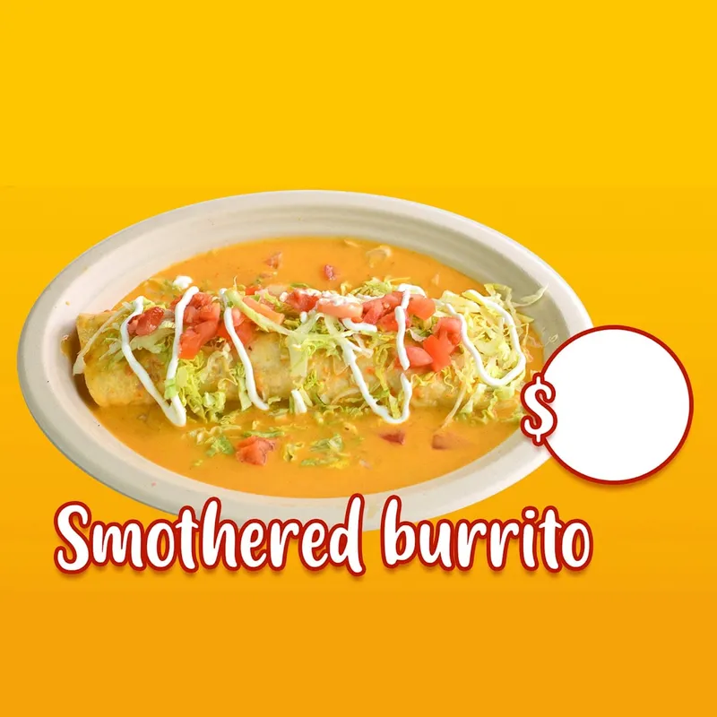 Smothered burrito