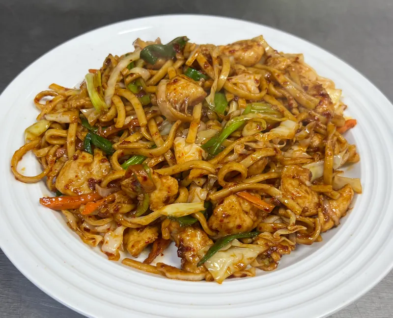 Combination Lo Mein | Chicken, Beef & Shrimp