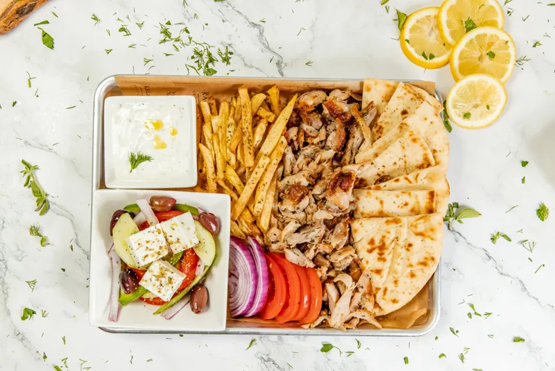 Gyro Chicken Plate