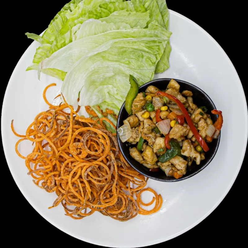 Chicken Lettuce Wrap(치킨 양상추 쌈)