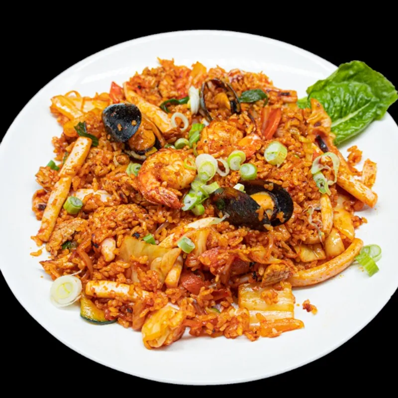 Jjam Bong Fried Rice(짬뽕볶음밥)