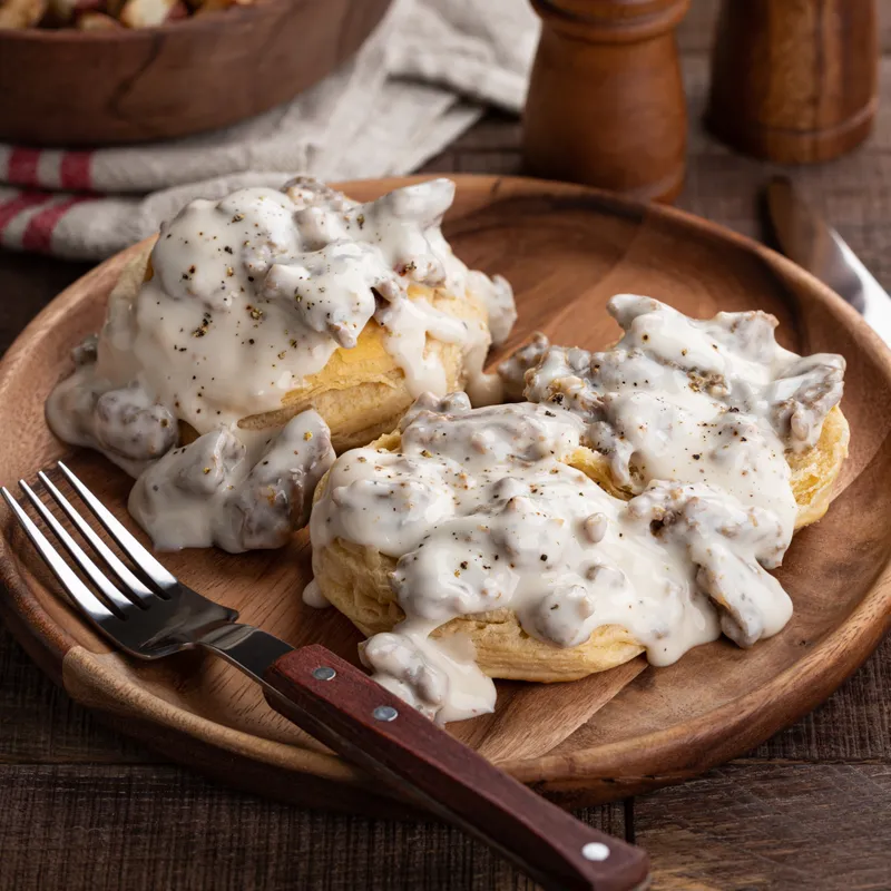 #4. Biscuit & Gravy