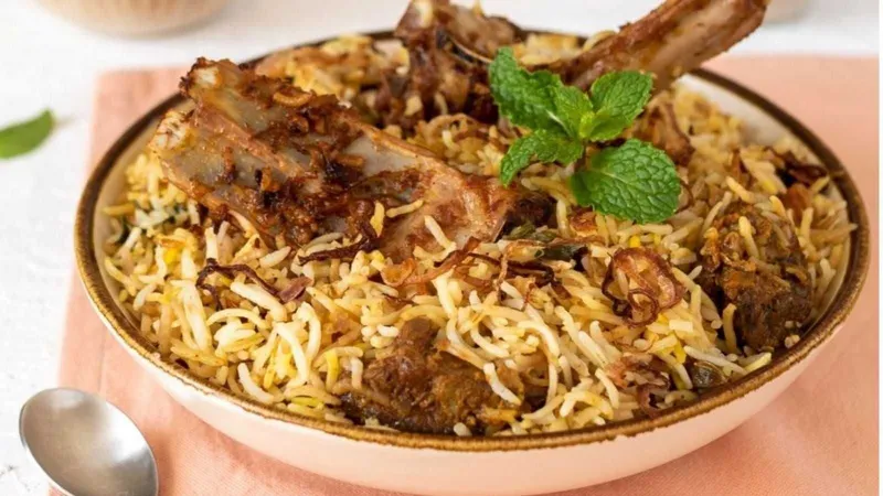 Mutton Biriyani (1) Nos