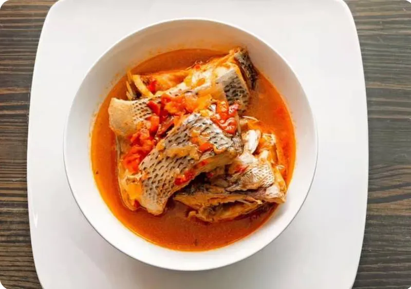 Tilapia fish pepper soup
