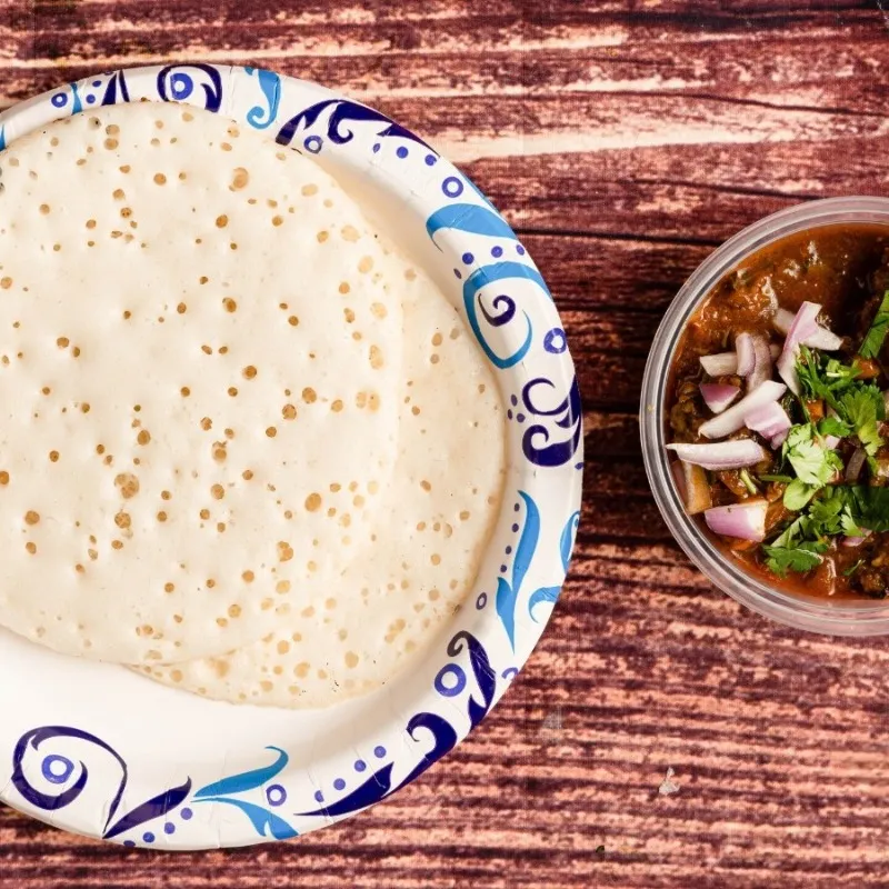 Appam (3) +Beef Curry