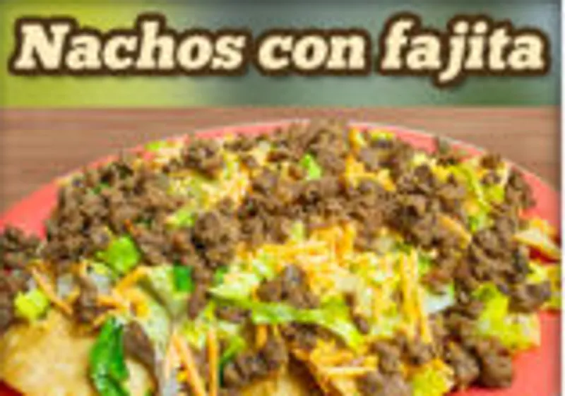 Nachos Con Fajita
