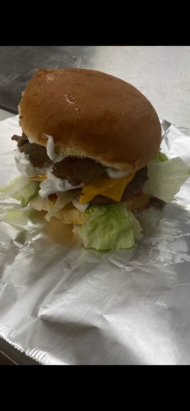 Gyro Cheese Burger