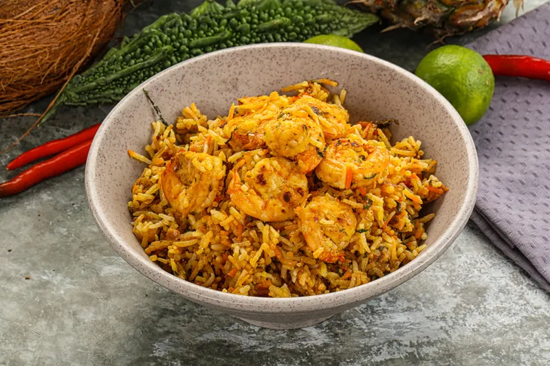 Shrimp Biryani