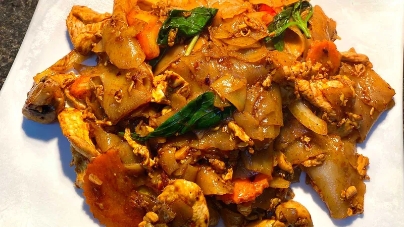 Lunch - Pad Kee Mow (Drunken Noodle)