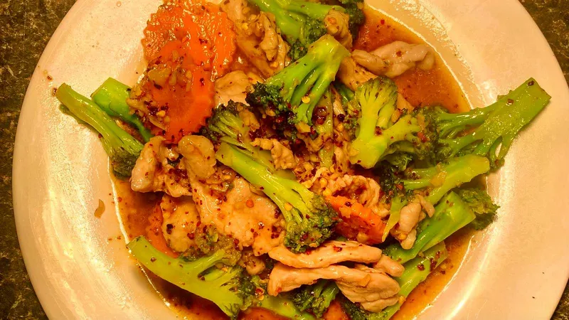 Lunch Stir Fried Broccoli