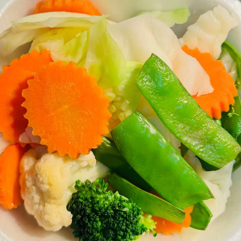 Steamed Mixed Vegetables