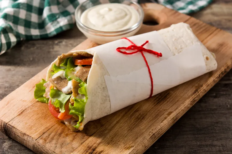 Malawah Chicken Wrap