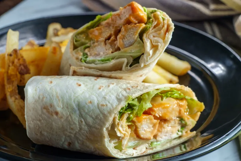 Jabati Chicken Wrap