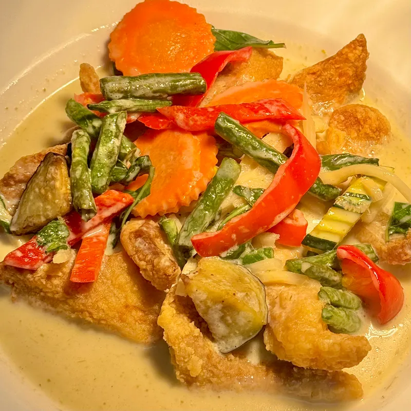 Green Curry Tilapia