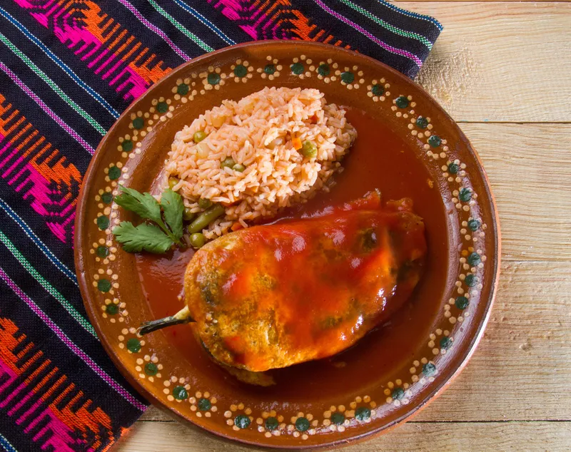 Chile Relleno De Carne O Queso