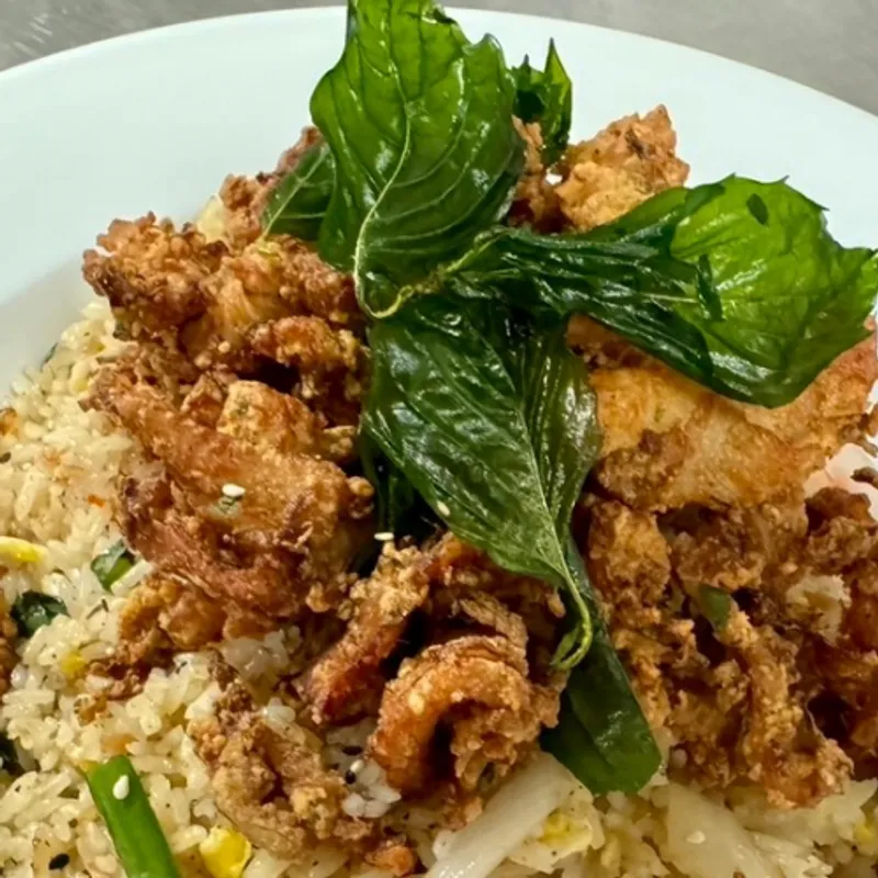 Thai Herbal Chicken Fried Rice