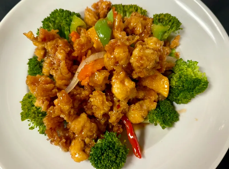Thai Orange Chicken or Beef